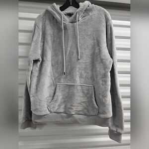 Cozy Gray Women's Cowl Neck Sweater